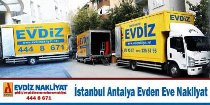 İstanbul'dan Antalya'ya Ev Taşıma Fiyatları Ne Kadar?