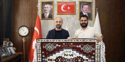 Polis Memuru Uğurel’den Başkan Demir’e veda ziyareti