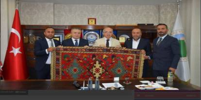 ARSİAD Genel Başkanı ve heyeti Hakkari'de
