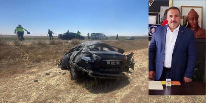 Başkan Sarıaslan kazada hayatını kaybetti