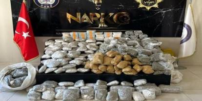 127 kilogram uyuşturucu ele geçirildi