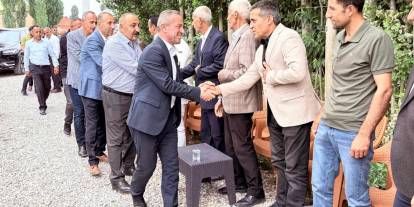 AK Parti heyeti köy ziyaretlerini sürdürüyor