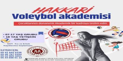 Voleybol Akademisi hizmete girdi
