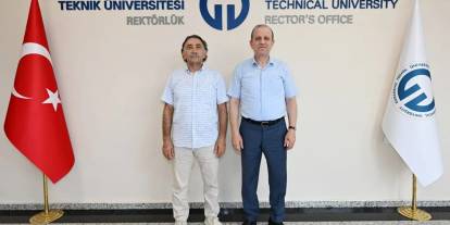 Rektör Prof. Dr. Gençcelep’ten KTÜ Rektörü Prof. Dr. Çuvalcı’ya ziyaret