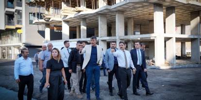 Vali Çelik Acil giriş yolunu inceledi