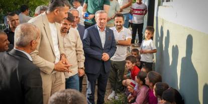 Vali Çelik Üzümkıran'da Halkla Buluştu