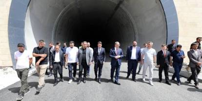 Güzeldere ikinci tüneli yakında hizmete açılıyor