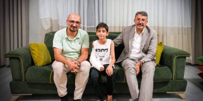 Vali Çelik’ten Elyasa’ya geçmiş olsun ziyareti