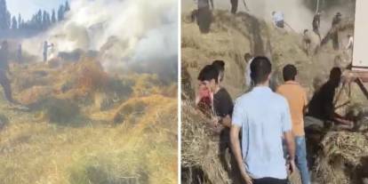 Yüksekova’da Yangın: 5 Ahır Zarar Gördü, 4 Kiş Hastaneye kaldırıldı
