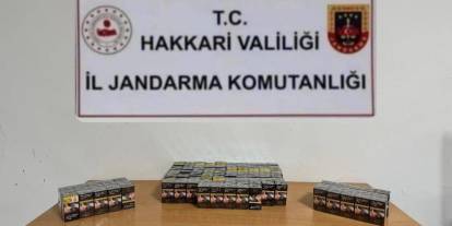 Çukurca jandarmadan kaçakçılığa darbe