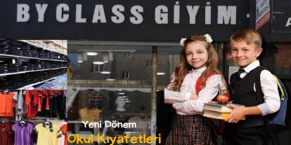 BY CLASS Giyim Yeni Eğitim - Öğretim Yılına Hazır