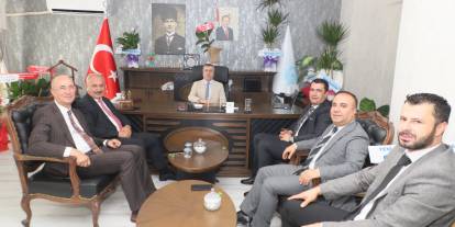 Başkanlardan Başkan Yaşar’a hayırlı olsun ziyareti