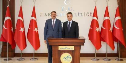 Soran Valisi Halgord Şeyh Necib’ten Hakkâri Valiliği’ne ziyaret