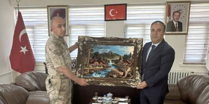 Tuğgeneral Öz’den Başkan Çiçek'e ziyaret