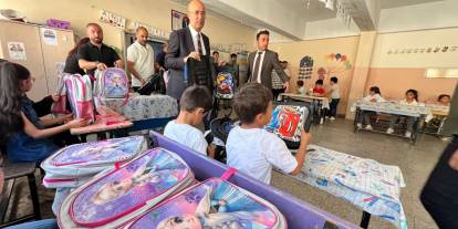 Başkan Büyüksu'dan minik yüreklere eğitim desteği