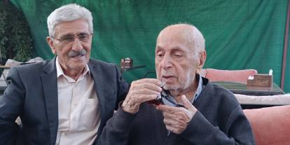 Vefa ve dostluk bahçede buluştu