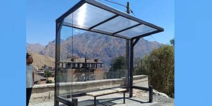 Hakkari'ye yeni modern duraklar kazandırıldı