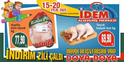 İDEM AVM'de "İndirim Zili Çaldı"