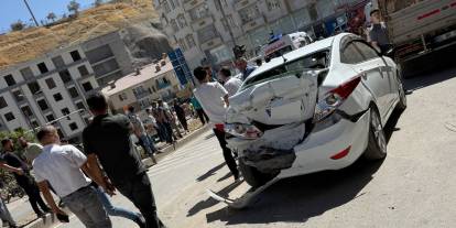 Hakkari’de Zincirleme Kaza