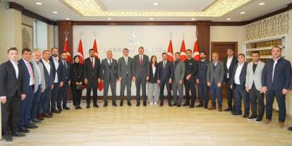 MÜSİAD Heyeti’nden Vali Çelik’e ziyaret