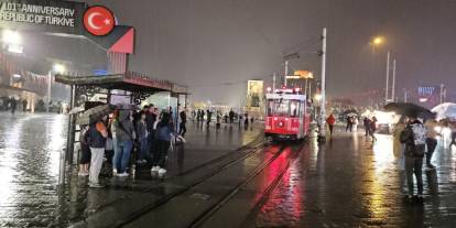 İstanbul’da Sağanak Yağış