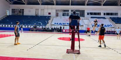 Kamu Spor Oyunları Voleybol Müsabakaları Hakkari’de başladı