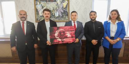 Şehit Aileleri Vakfı’ndan Kaymakam Cebeci’ye ziyaret