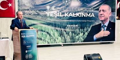 Başkan Kaya: Daha Yeşil Bir Hakkari için çalışıyoruz