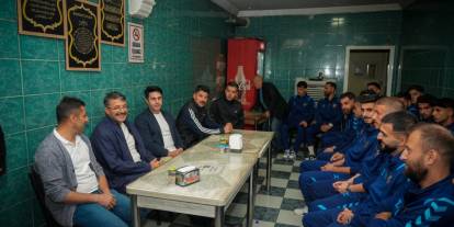 Vali Çelik’ten Zapspor’a moral ziyareti