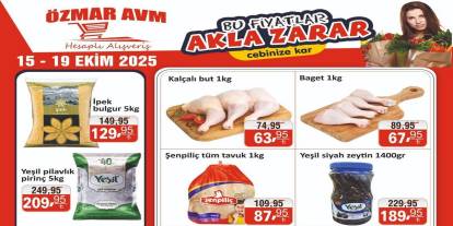 Özmar AVM'den Ekim ayı indirimi
