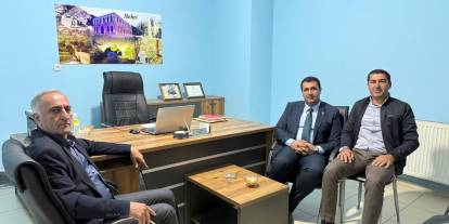 Başkan Şakar’dan Bağlar Köyü muhtarına ziyaret