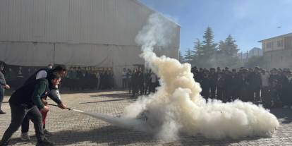 Eğitim ve Tatbikatlarla Okullar, Afetlere hazır hale getiriliyor