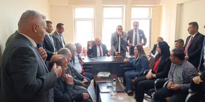 Başkan Çakırbeyli’den Muhtarlar Derneği'ne ziyaret