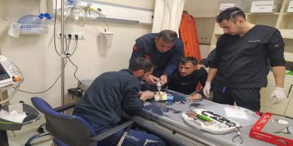 Hakkari itfaiyesinde yüzük operasyonu