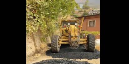 Şemdinli beşevler asfalta kavuşturuldu