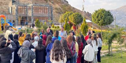 Başkan Şakar, Nevşehirli öğrencileri ağırladı