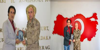 Cafer paşamız ve Attila müdürümüz!