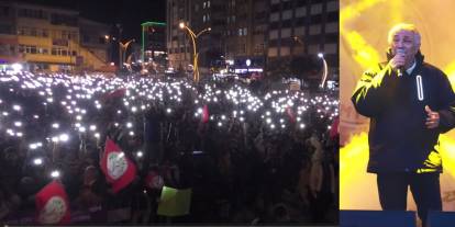 Xero Abbas Hakkari konserine binler katıldı