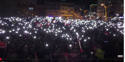 Hakkari’de umut dolu bir akşam