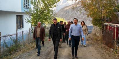 Vali Çelik Bağlar’da çalışmaları inceledi