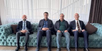 Başkanlardan Başkan Çiçek'e ziyaret