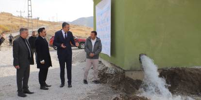 Vali Çelik: Su sorunu için 6 sondaj açıldı