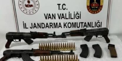 3 adet uzun namlulu silah ele geçirildi